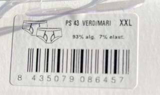 2 Calzoncillos slip hombre Don Algodón XXL