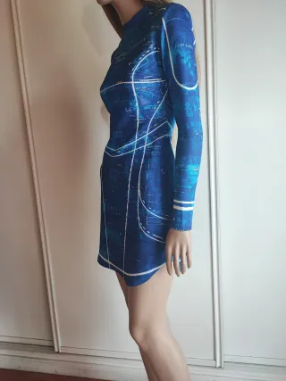 VESTIDO Peace+Chaos azul estelar Talla M/L