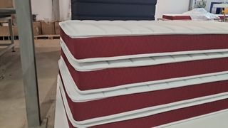 Cama completa 90: Somier, patas y colchón