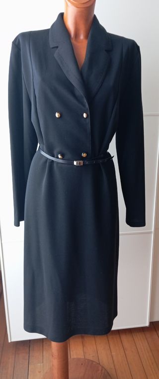 Vestido negro vintage. Nuevo