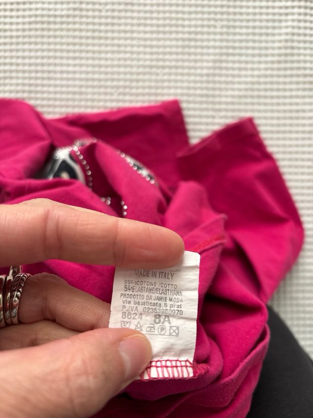 Maglietta manica lunga gattini 8 anni