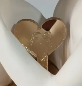 Lume con scultura coppia innamorati Italia Griffe