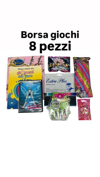 Borsa giochi 8 pezzi