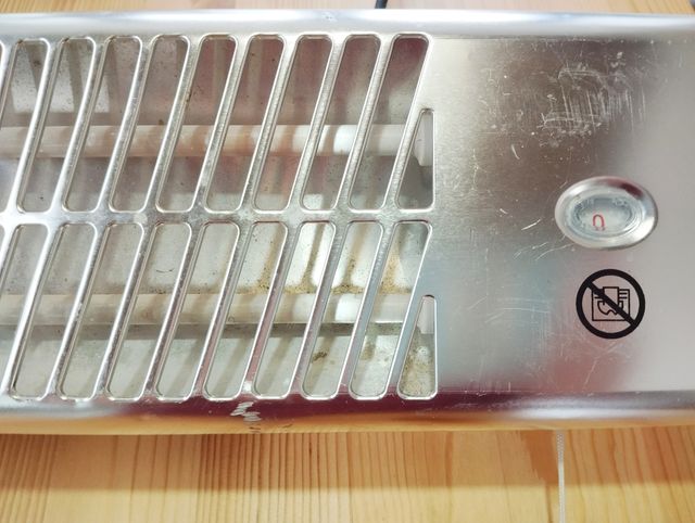 CALEFACTOR DE DOS TUBOS