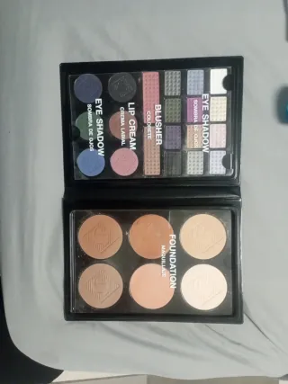 Estuche Maquillaje Profesional Paleta Sombras