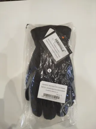 Guantes Tácticos Frío Extremo Talla L