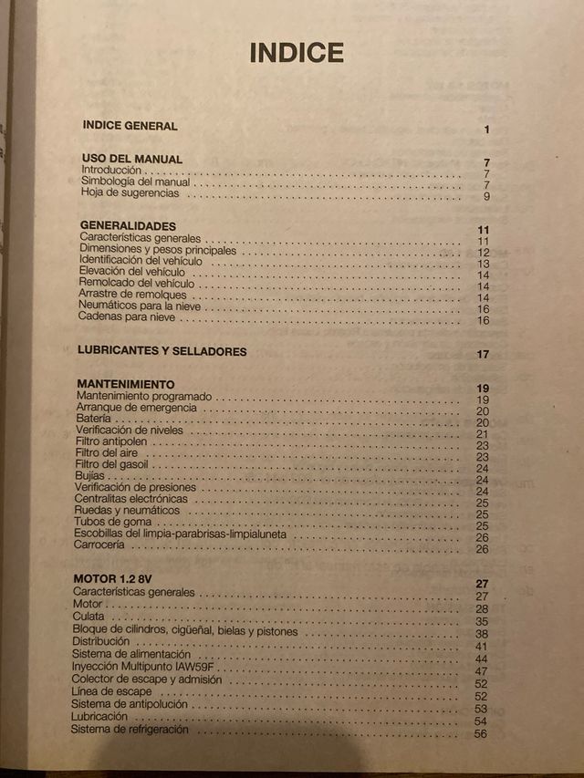 Manual Taller Fiat Punto '99