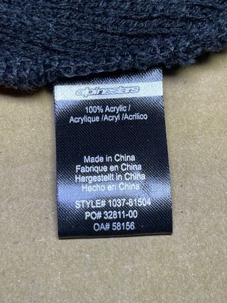 Gorro Alpinestars Negro Talla Única Nuevo