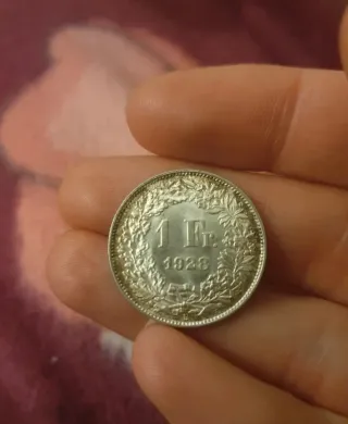 Franco Svizzero 1 Fr. 1928 Argento