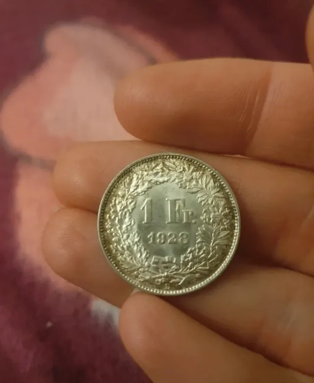 Franco Svizzero 1 Fr. 1928 Argento