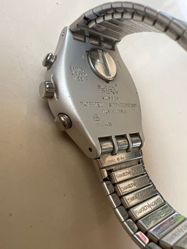 Reloj Swatch Cronógrafo Pulsera Elástica