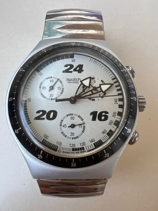 Reloj Swatch Cronógrafo Pulsera Elástica