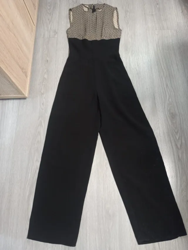 Mono negro y beige T36