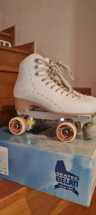 Patines de Patinaje Artístico Blancos