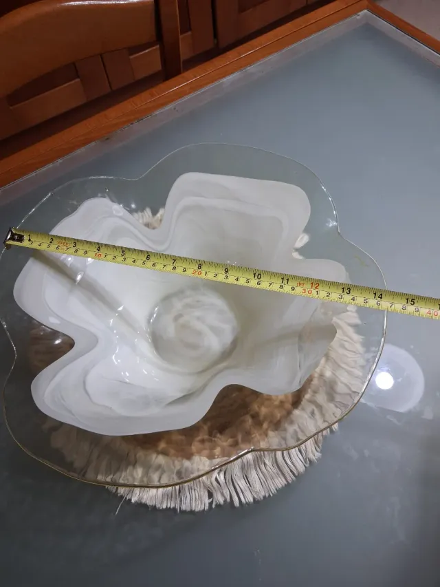 Centro Tavola Murano La Murrina Vintage Anni 80