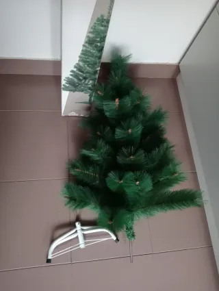 Árbol Navidad artificial Frondoso, 86 cm alto 