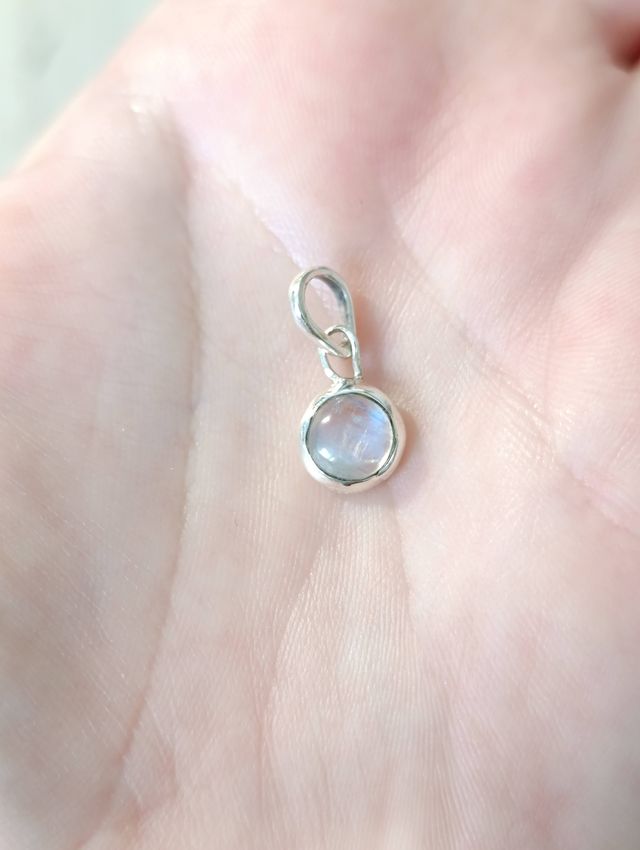 Colgante Plata de Ley con Piedra Luna