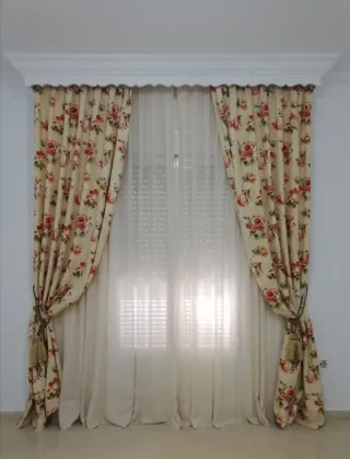 Cortinas 4 metros visillo de ancho por 290 de alto