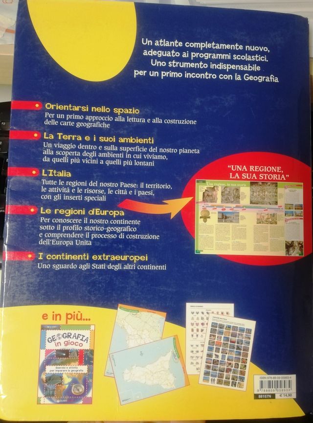 Nuovo atlante geografico per la scuola