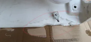 Bidé con grifo Roca