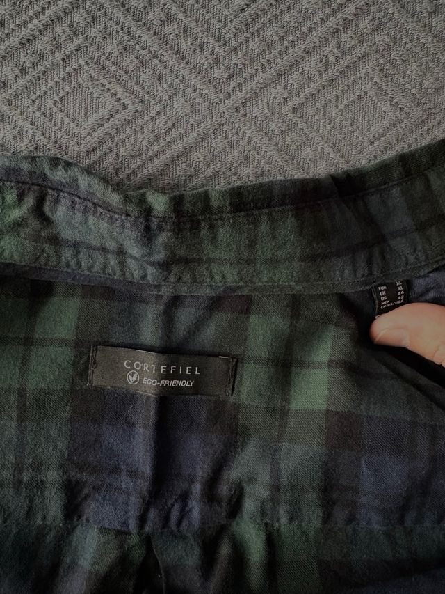 Camisa cuadros Cortefiel Eco Friendly