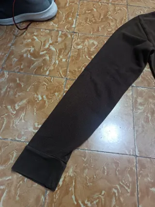 Polo Ralph Lauren manga larga marrón vintage 00s
