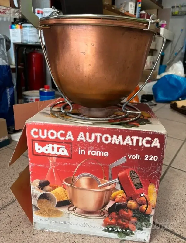Pentola in rame Botta automatica