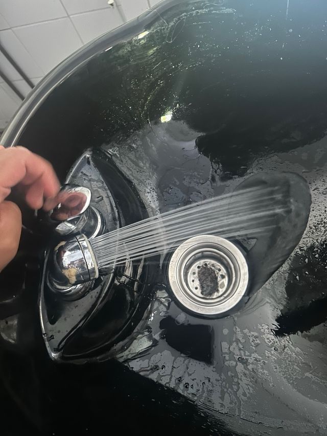 Lavabo para lavado de cabeza