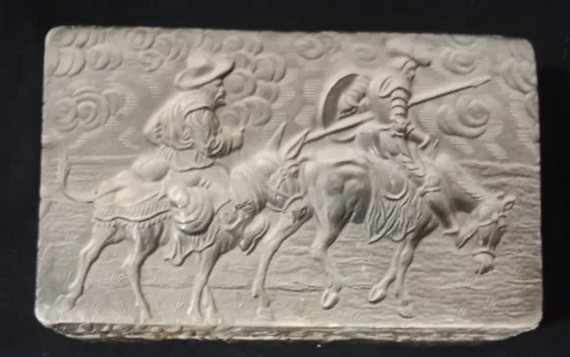 Caja de madera decorada