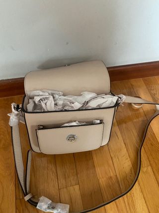 Bolso Scalpers Beige con Calavera