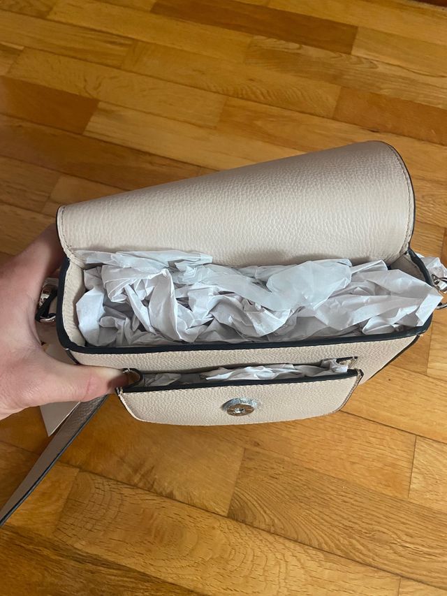 Bolso Scalpers Beige con Calavera