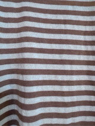 Cardigan lungo beige e oro