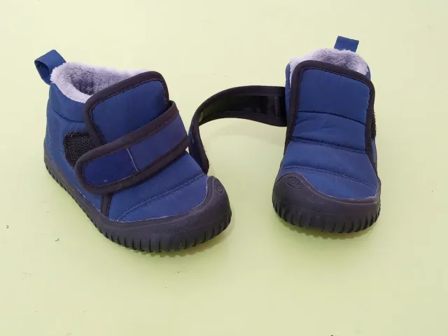 Botas de invierno para niño azul