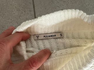 Jersey Pull&Bear cuello alto beige talla M