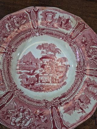 Plato hondo Sargadelos