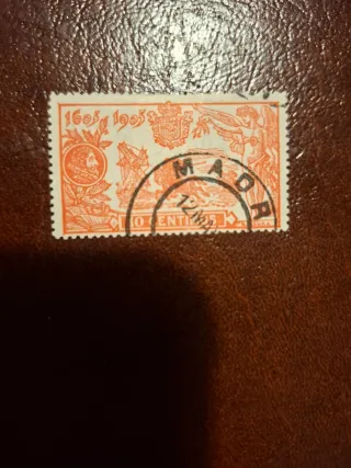 Sello Homenaje Quijote 1905