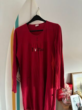 Camisón Mías Triumph Talla 40 Rojo