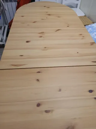 Mesa de cocina madera sin estrenar.