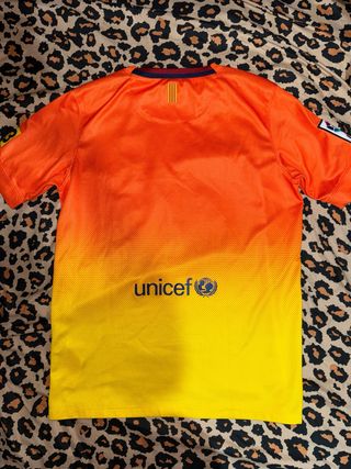 Camiseta FC Barcelona Nike Naranja/Amarillo