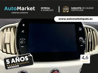 Fiat 500 MONOT	MONOTRIM 1.0 HYBRID 51KW (70 CV) LLANTAS DE ALEACIÓN DE 38CM (15")^PACK TECH^PACK COMFORT^RUEDA DE REPUESTO 135/80 35CM R14"^PACK TOP (SOLO HB)^