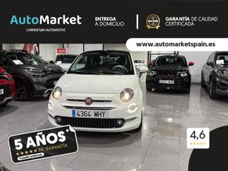 Fiat 500 MONOT	MONOTRIM 1.0 HYBRID 51KW (70 CV) LLANTAS DE ALEACIÓN DE 38CM (15")^PACK TECH^PACK COMFORT^RUEDA DE REPUESTO 135/80 35CM R14"^PACK TOP (SOLO HB)^