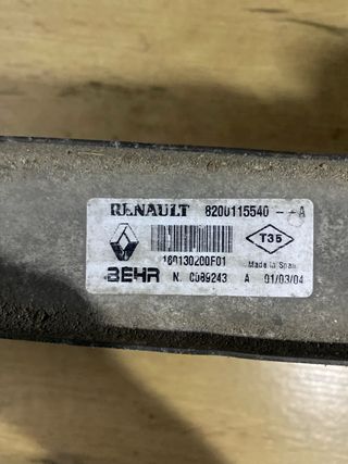 Intercooler Renault Trafic