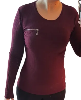 Camiseta mujer manga larga