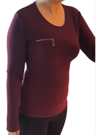 Camiseta mujer manga larga