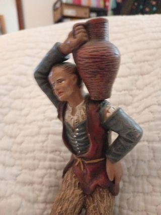 Figura hombre con cántaro de 18 cm