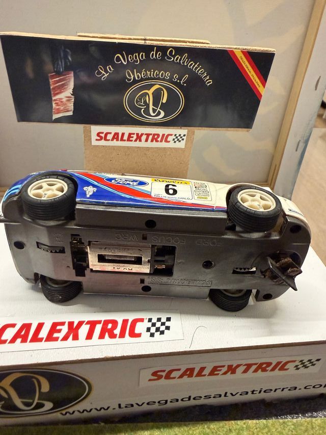 Coche Scalextric Ford WRC Telefonica Movistar
