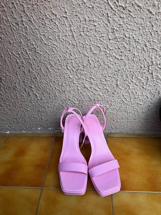 Tacones rosas
