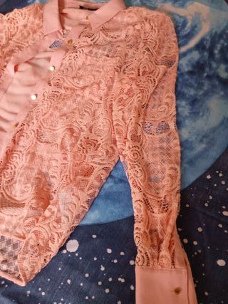 Camisa calada rosa Juicy Couture sin estrenar