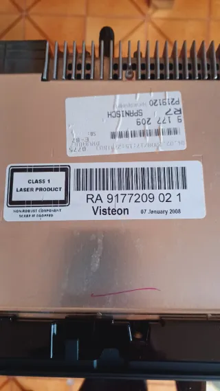 Radio cd bmw 118d 2008