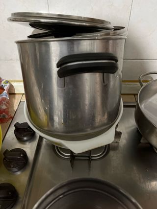 Pentola Acciaio Inox con Coperchio